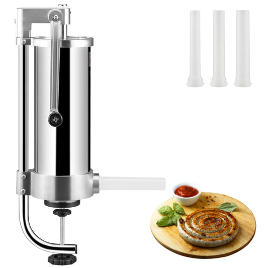 3L Vertical Sausage Stuffer Manual Meat Press