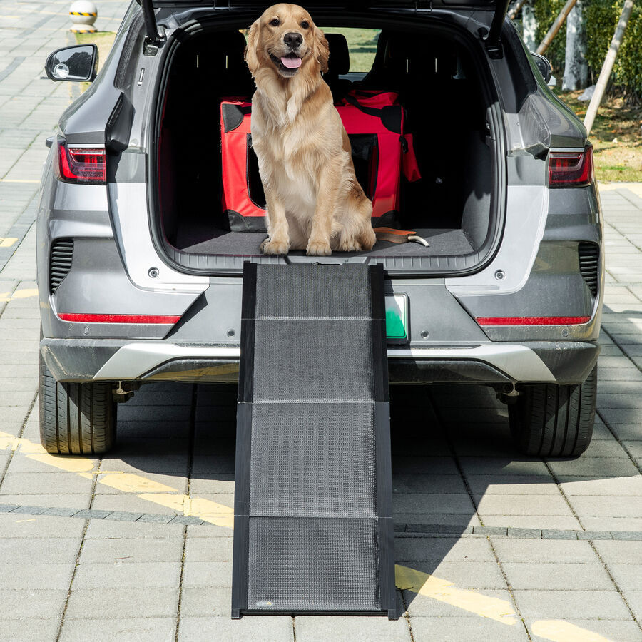 62" Foldable Non-Slip Dog Ramp for Large Dogs up to 132 lbs