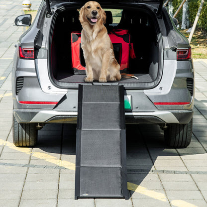 62" Foldable Non-Slip Dog Ramp for Large Dogs up to 132 lbs